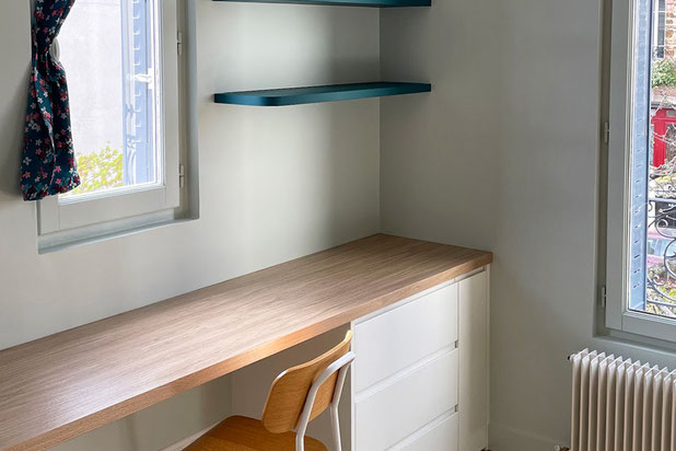 Chambres d'adolescentes à Asnières-sur-Seine-amenagement-maison-Asnières-sur-Seine