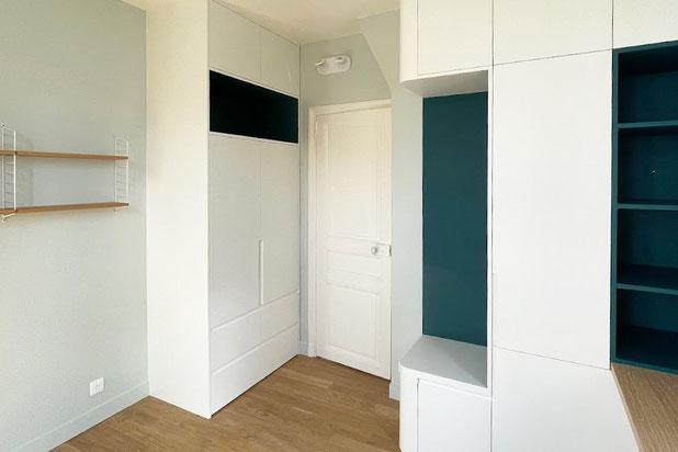 Chambres d'adolescentes à Asnières-sur-Seine-amenagement-maison-Asnières-sur-Seine