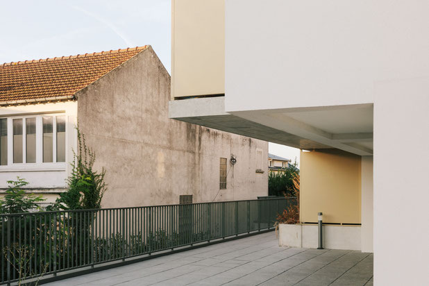 Entrée de l'immeuble-construction-logement-Gonesse