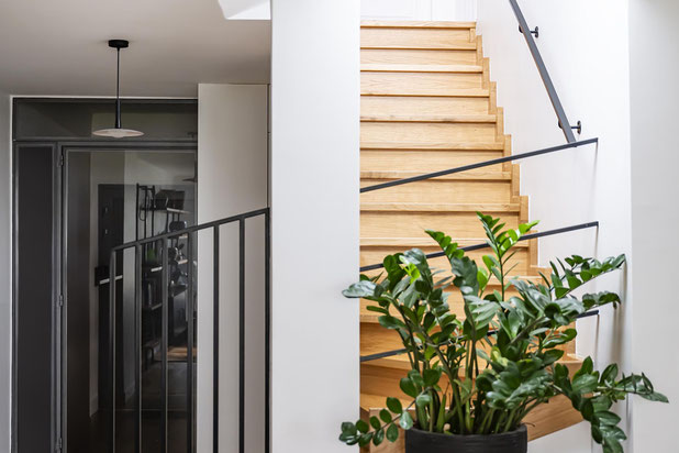 Détail escalier-renovation-maison-Montreuil