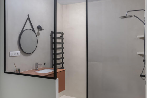 Salle d'eau chambre parentale-renovation-maison-Montreuil