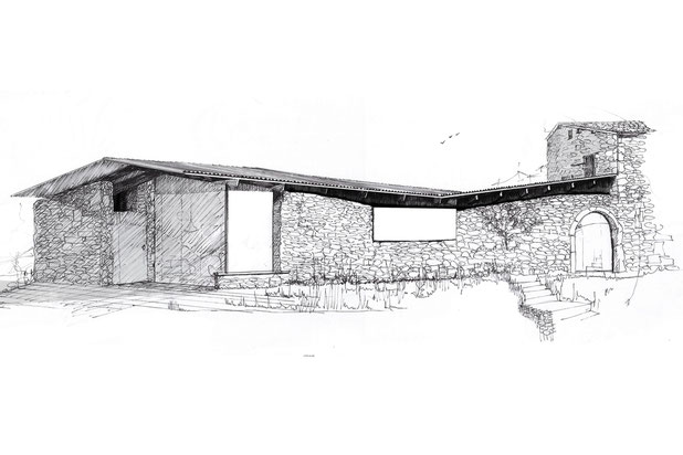croquis-agrandissement_extension-logement-Chavanay