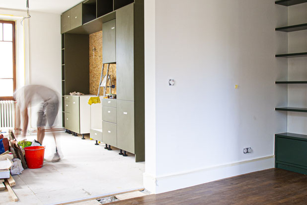 Cuisine - cuisine-rehabilitation-appartement-Annemasse