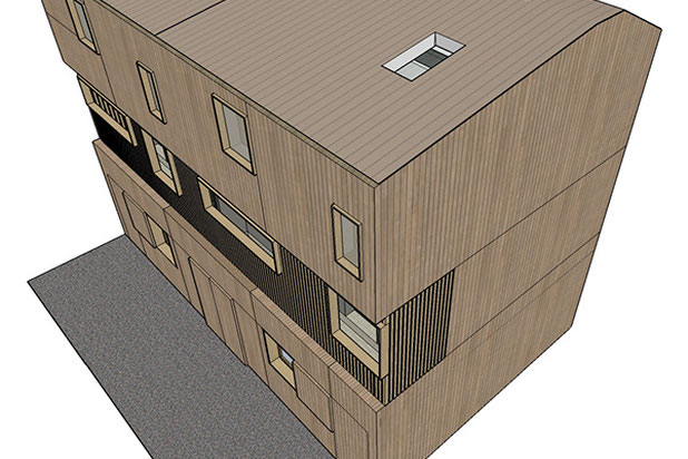 Axonométrie 1-construction-logement-Châtillon
