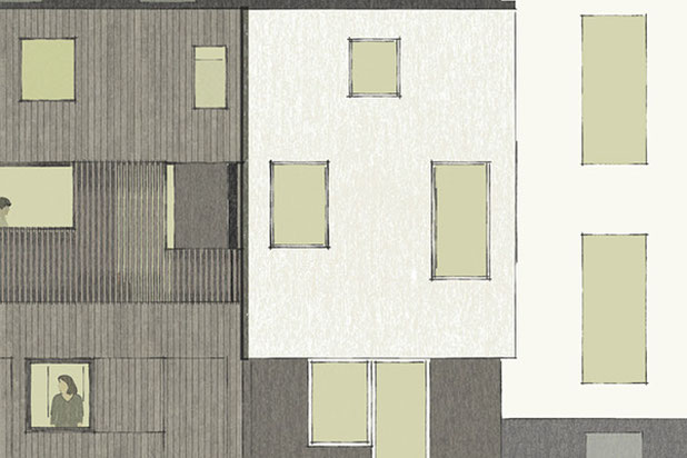 Principes de composition de façade-construction-logement-Châtillon
