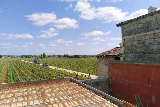 Chantier en cours-agrandissement_extension-local-Saint-Sulpice-de-Faleyrens