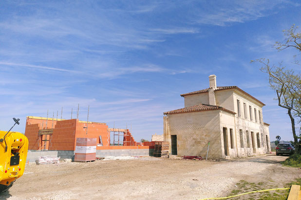 Chantier en cours-agrandissement_extension-local-Saint-Sulpice-de-Faleyrens