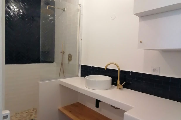 Salle d'eau-renovation-appartement-Paris