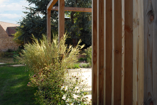 Terrasse et jardin-construction-maison-Rambouillet