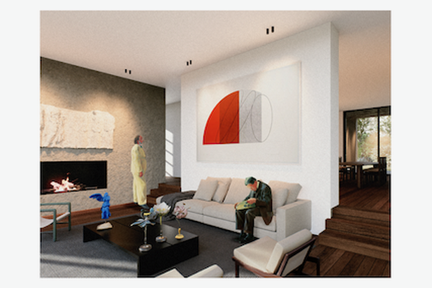 Salon-construction-maison-Uccle