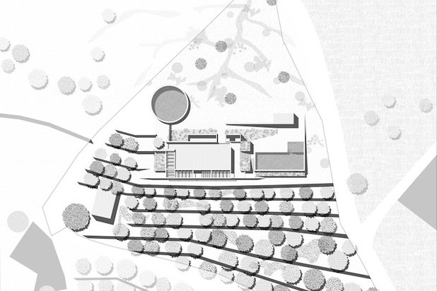 Plan implantation-construction-maison-Taormine