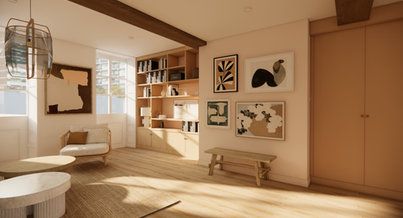 Photo d'un projet de Aménagement Appartement à Rennes