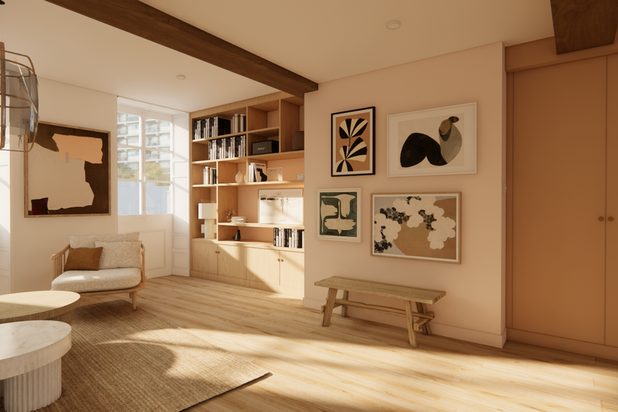Salon-amenagement-appartement-Rennes