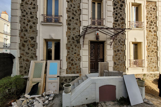 Façade-agrandissement_extension-maison-Maisons-Alfort