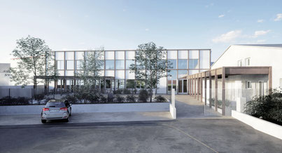 Photo d'un projet de Réhabilitation Bureaux à Nuaillé