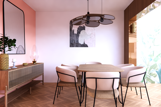 Salle à manger-amenagement-maison-Suresnes