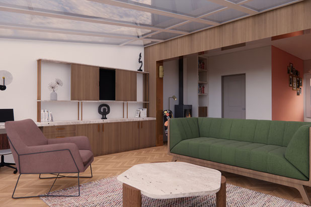 Séjour-amenagement-maison-Suresnes