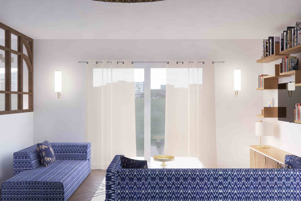 Salon 1-renovation-appartement-Montpellier