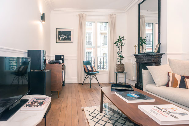Séjour-renovation-appartement-Paris