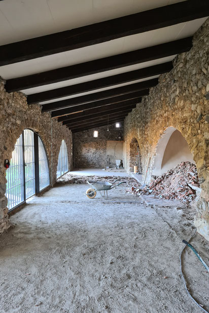 Démolition de la dalle de sol-renovation-maison-Tautavel