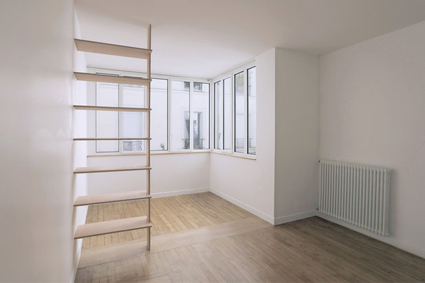 Chambre principale-renovation-appartement-Neuilly-sur-Seine