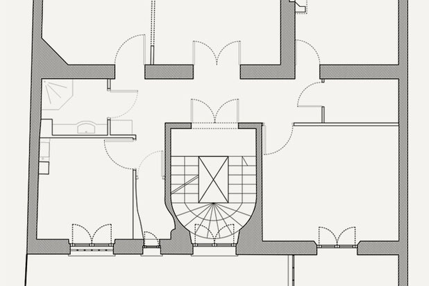 Plan existant-renovation-appartement-Neuilly-sur-Seine