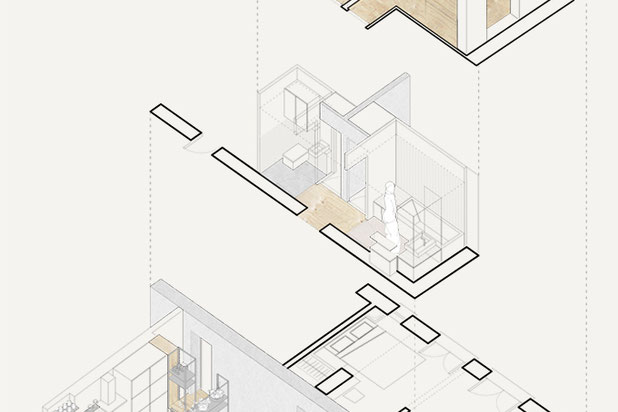 Axonométrie-renovation-appartement-Paris