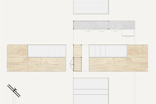 Meuble cuisine / Entrée-renovation-appartement-Paris