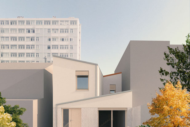 Façade principale-agrandissement_extension-maison-Bagneux
