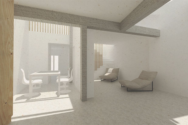 Vue intérieure-agrandissement_extension-maison-Bagneux