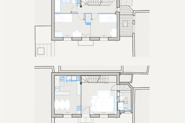 Plans projet-surelevation-maison-Le Kremlin-Bicêtre