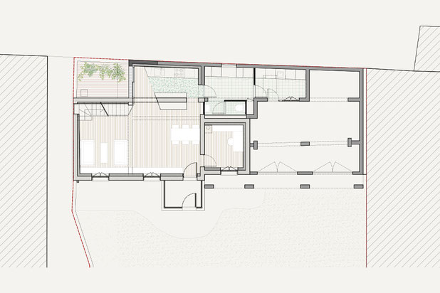 Plan rdc projet-agrandissement_extension-maison-Villejuif