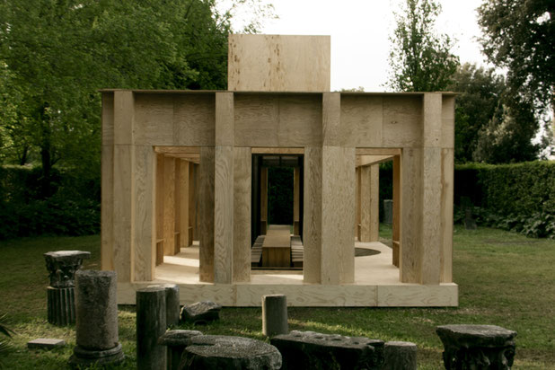 PAVILLION - VILLA MEDICIS - ACADEMIE DE FRANCE A ROME-construction-extension-Roma