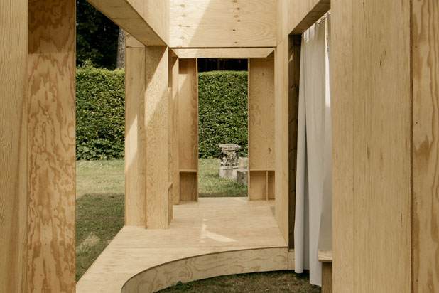 PAVILLION - VILLA MEDICIS - ACADEMIE DE FRANCE A ROME-construction-extension-Roma