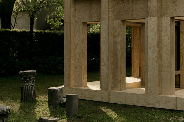 PAVILLION - VILLA MEDICIS - ACADEMIE DE FRANCE A ROME-construction-extension-Roma