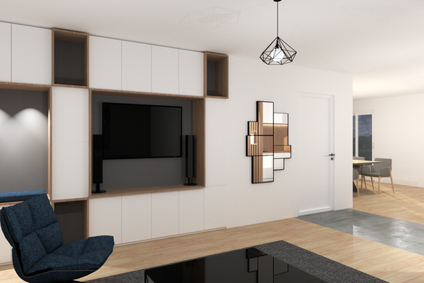 3d du salon-renovation-maison-Saintry-sur-Seine