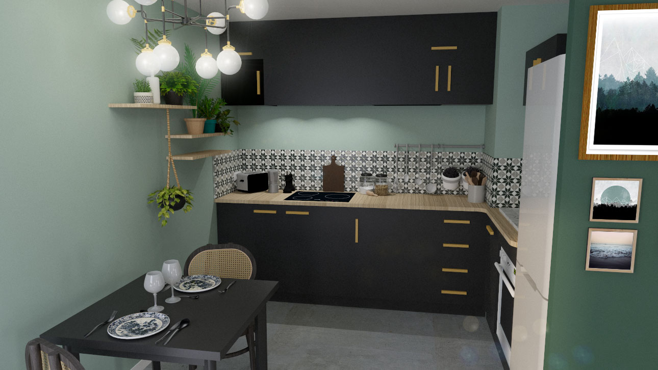 Une cuisine qualitative – rénovation d'appartement Vosges