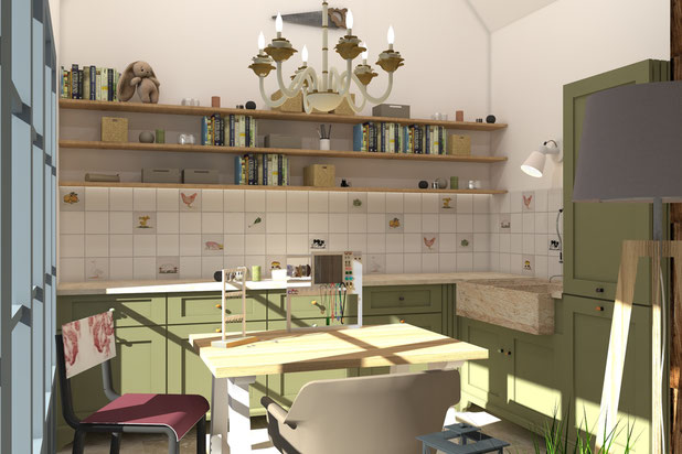 Vue de l'atelier-renovation-maison-Saulty