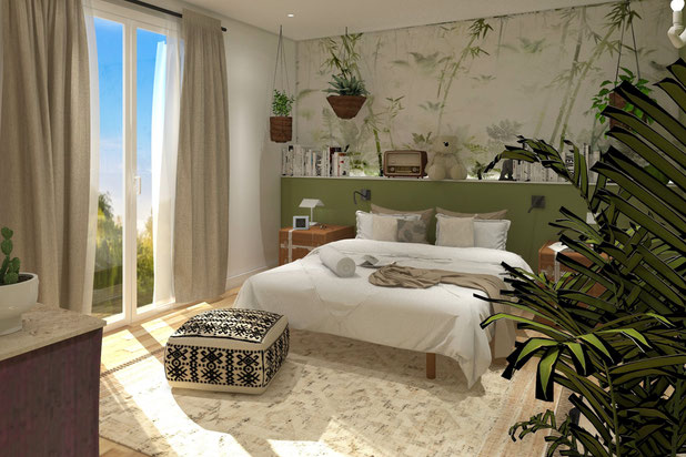 Vue de la chambre 2-renovation-maison-Savy-Berlette
