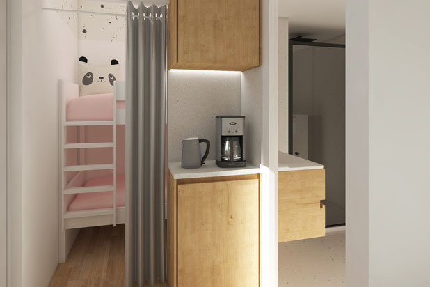 Vue de la cuisine-renovation-maison-Saulty