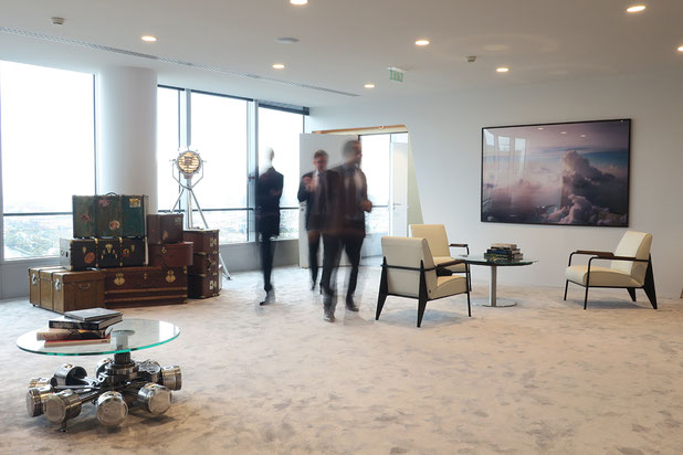 Espace lounge-amenagement-bureaux-Courbevoie