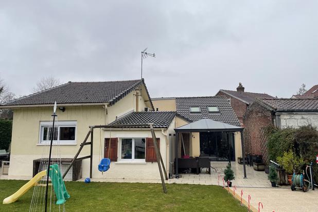 Photo Façade-surelevation-maison-Gouvieux