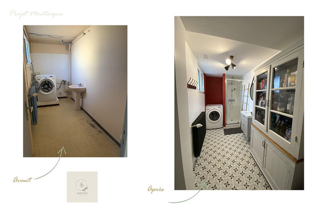 Avant/après Buanderie-renovation-maison-Montrond-les-Bains