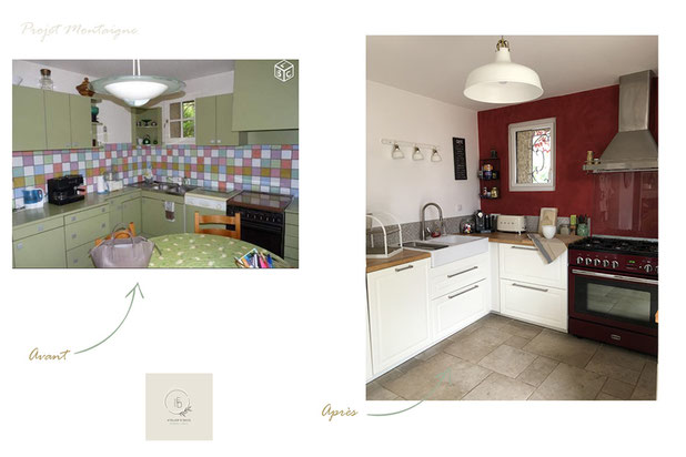 Avant/après cuisine-renovation-maison-Montrond-les-Bains