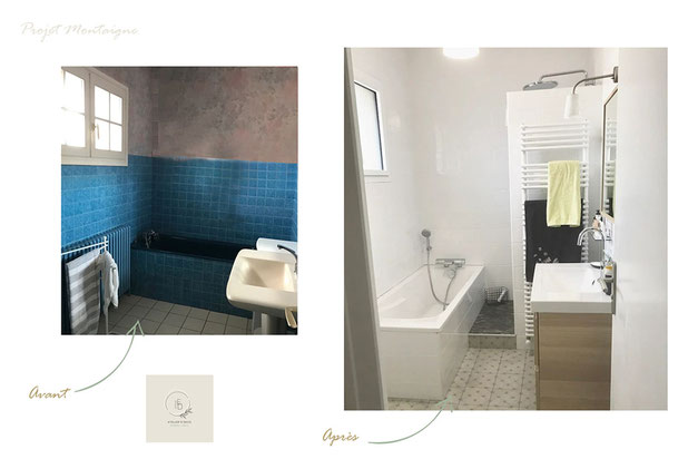 Avant/après salle de bain-renovation-maison-Montrond-les-Bains