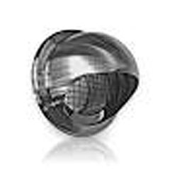 GRILLE VENTILATION RONDE INOX 125MM