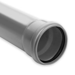 PVC MOFBUIS GRIJS BENOR 110X3.2MM SN4/8 3M