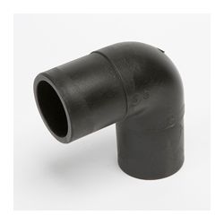 PE100 DRUK KNIE 90° 160MM SDR17