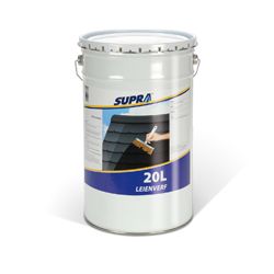 SUPRA LEIENVERF ZWART 20L