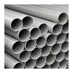 PVC REGENWATERBUIS GRIJS 80MM 1.4MM ROND 3M